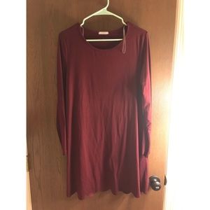 Marley Lily Maroon dress